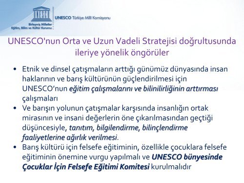 Felsefe İhtisas Komitesi - Unesco