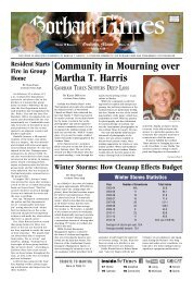 Community in Mourning over Martha T. Harris - Gorham Times