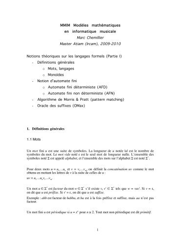 2010 Langages partie I.pdf - Ehess.modelisationsavoirs.fr
