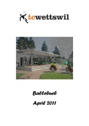 Ballebueb April 2011 + Flyer - tcwettswil.ch