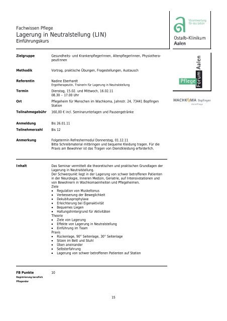 Pflegeforum2011-Titel:Layout 1 - Ostalb-Klinikum