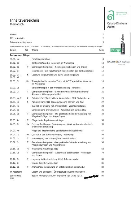 Pflegeforum2011-Titel:Layout 1 - Ostalb-Klinikum