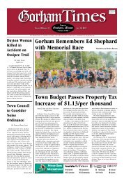 July 18, 2013 - Gorham Times