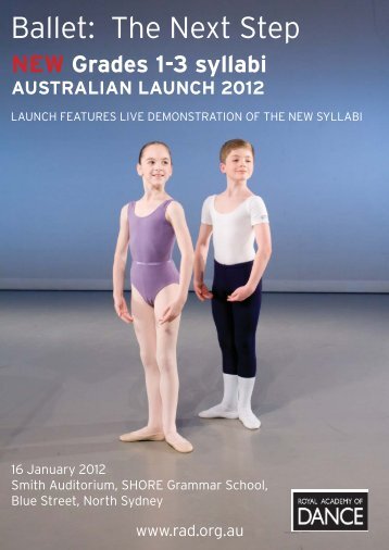 Ballet: The Next Step - Royal Academy of Dance