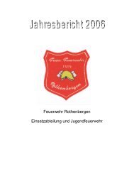 Feuerwehr Rothenbergen Einsatzabteilung und Jugendfeuerwehr