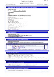 Sicherheitsdatenblatt - Orbis Dental