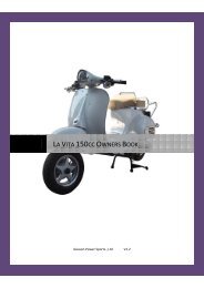 la vita 150cc owners book - Hammerhead Off-Road Home Page
