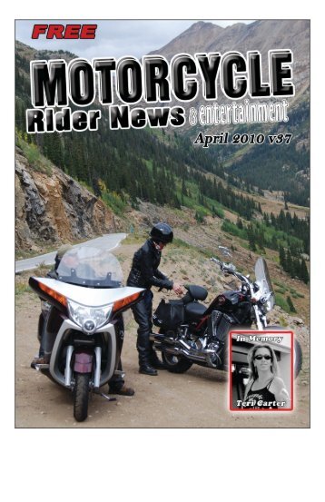 April 2010 - Motorcycle Rider News