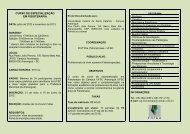 Folder do curso (PDF - Universidade Federal de Santa Catarina