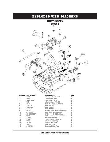 dd6 exploded views - Baker Drivetrain