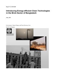 Introducing Energy-efficient Clean Technologies in the Brick ... - CASE