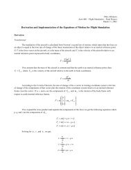 Derivation and Integration of Equations of Motion.pdf - Cal Poly