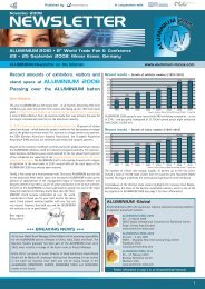 ALUMNIUM Newsletter 11/ 2008