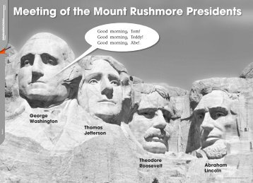 George Washington Thomas Jefferson Theodore Roosevelt ...