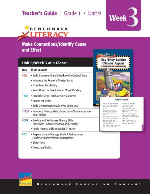 Read-Aloud - Benchmark Resources - Benchmark Education ...