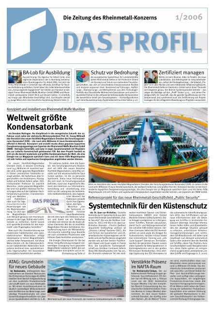 Rustzeug Fur Das Projektgeschaft Kolbenschmidt Pierburg Ag