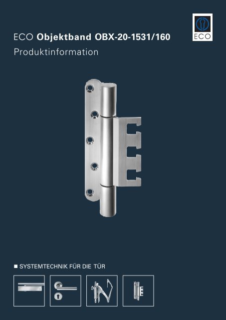 ECO Objektband OBX-20-1531/160 Produktinformation - ECO-Schulte