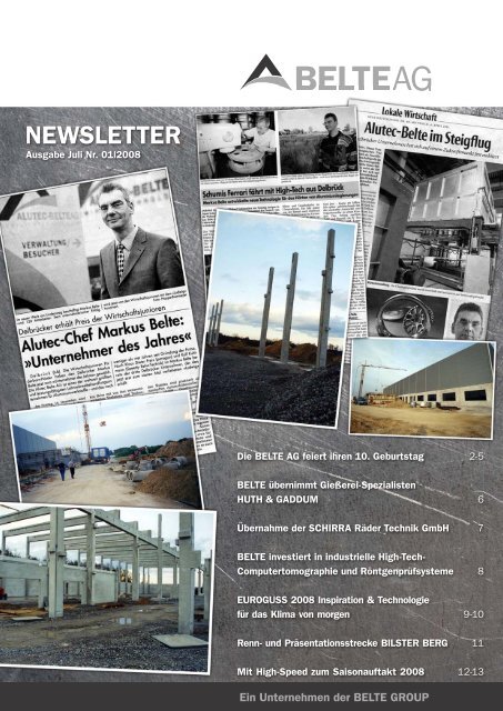 NEWSLETTER - belte ag