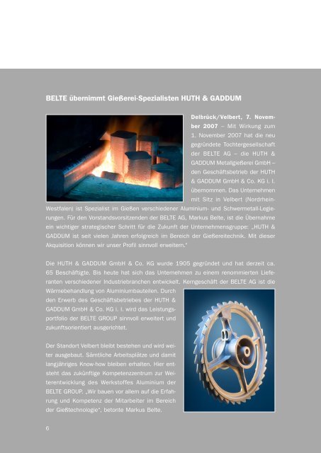 NEWSLETTER - belte ag