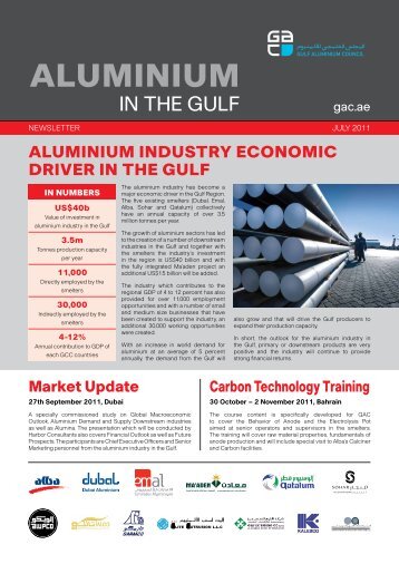 July 2011 Issue - Gulf Aluminium Council