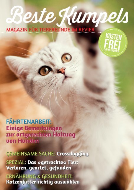 BESTE KUMPELS MAGAZIN für Tierfreunde im Revier