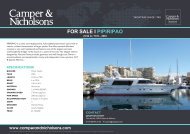 Pipiripao Yacht for Sale - Monty Nautic Luxury Motor Yacht