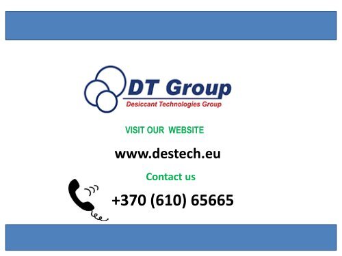 Desiccant technologies UAB Group Europe