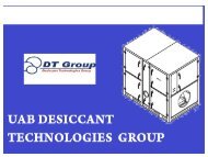 Desiccant dehumidifier MDC4000 from Destech.eu