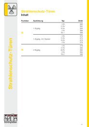 Strahlenschutz-Türen