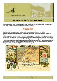 Nieuwsbrief Maart 2011 - Heemkundekring Boxtel
