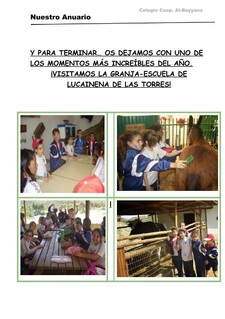 Revista Anuario  del Curso 14.15