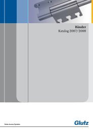 Bänder Katalog 2007 /2008 - Glutz