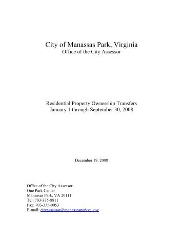 City of Manassas Park, Virginia