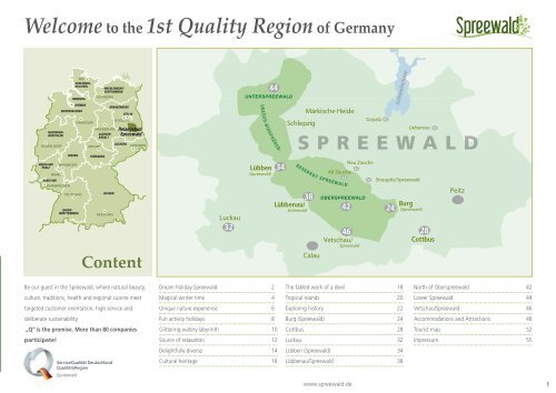 Spreewald holiday magazine 2019