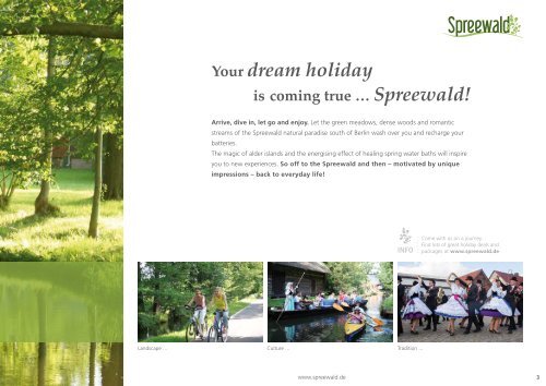 Spreewald holiday magazine 2019