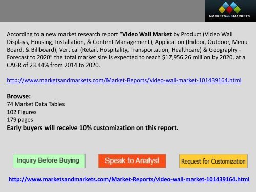 Video Wall Market by Product