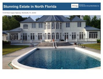 Stunning Estate in North Florida
