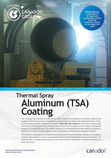 Aluminum (TSA) Coating - Canadoil Group