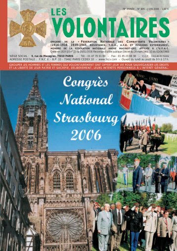 Congrès National de Strasbourg - fncv.com