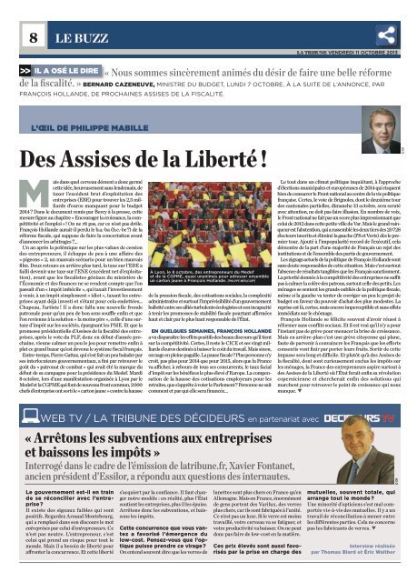 POUR MOINS - La Tribune