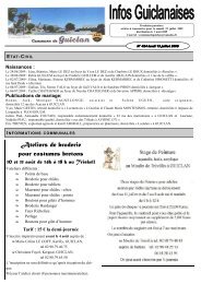 090713 424 bulletin municipal - Commune de Guiclan