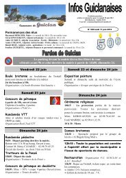 Bulletin municipal nÂ°500 - Commune de Guiclan