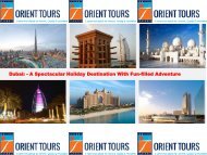 Dubai: - A Spectacular Holiday Destination With Fun-filled Adventure