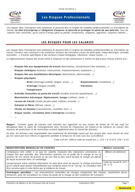 Le document unique