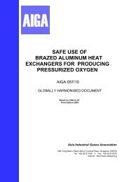 safe use of brazed aluminum heat exchangers for ... - Asiaiga.org