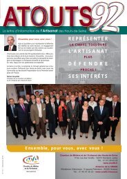 Télécharger la newsletter - Chambre de Métiers et de l'Artisanat des ...