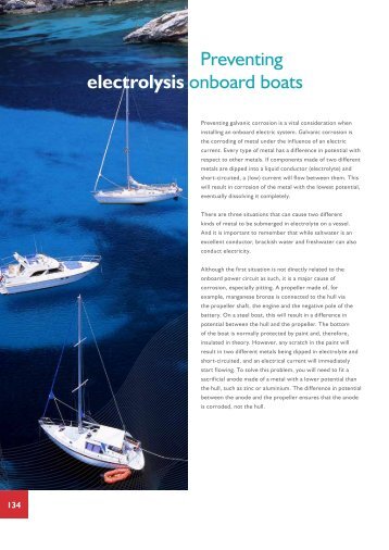 Preventing electrolysis onboard boats -  hybridenergy.com.au