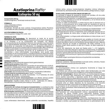 345066A Azatioprina prospecto - Raffo