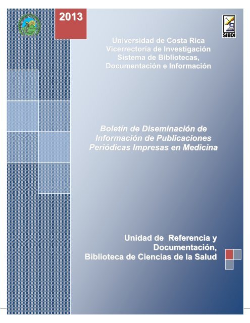 Medicina - Sibdi - Universidad de Costa Rica
