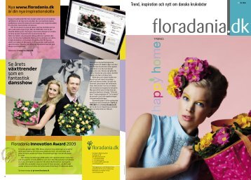 Trend, inspiration och nytt om danska krukvÃ¤xter - Floradania.dk